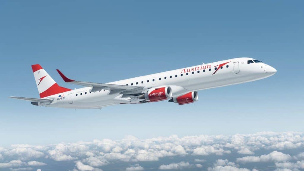 Austrian E195 C Austrian Airlines