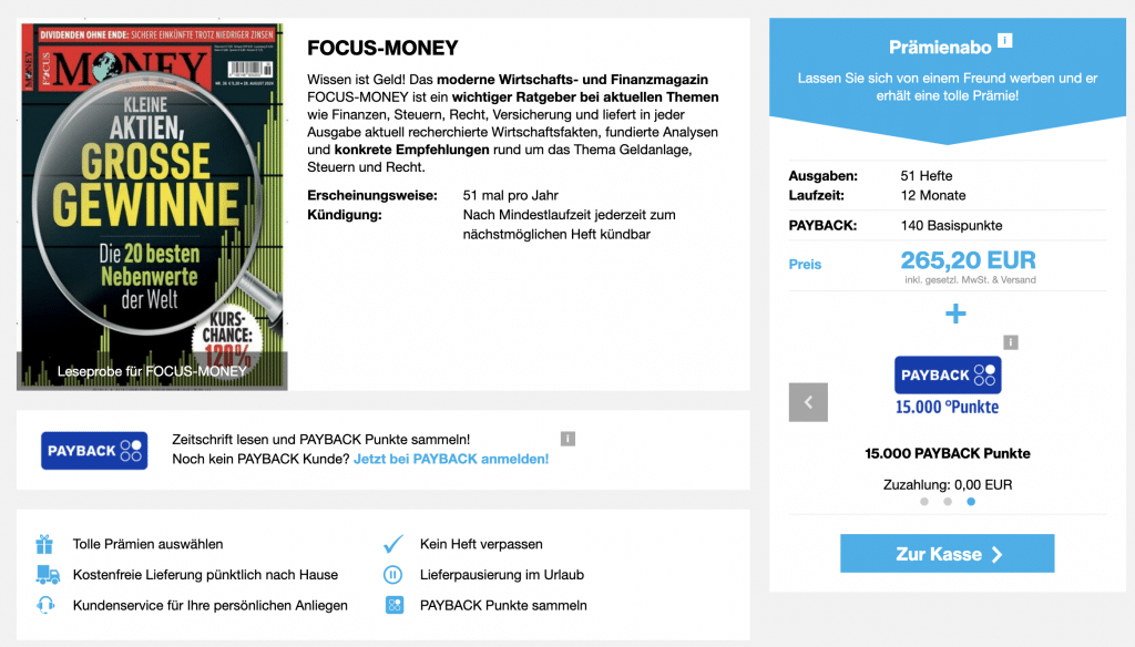 Focus Money Abo Deal Screenshot 