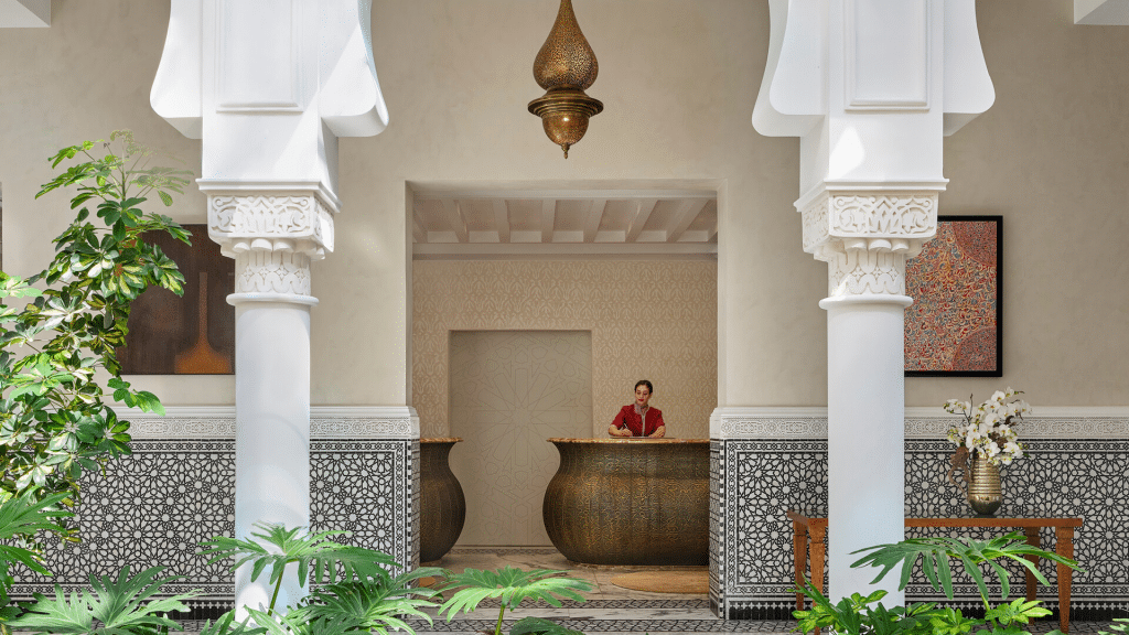 Four Seasons Hotel Rabat At Kasr Al Bahr Spa Empfang