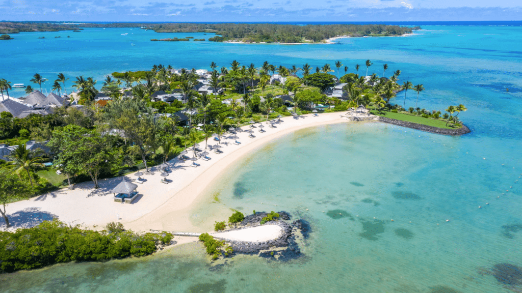 Four Seasons Resort Mauritius Ansicht Strand