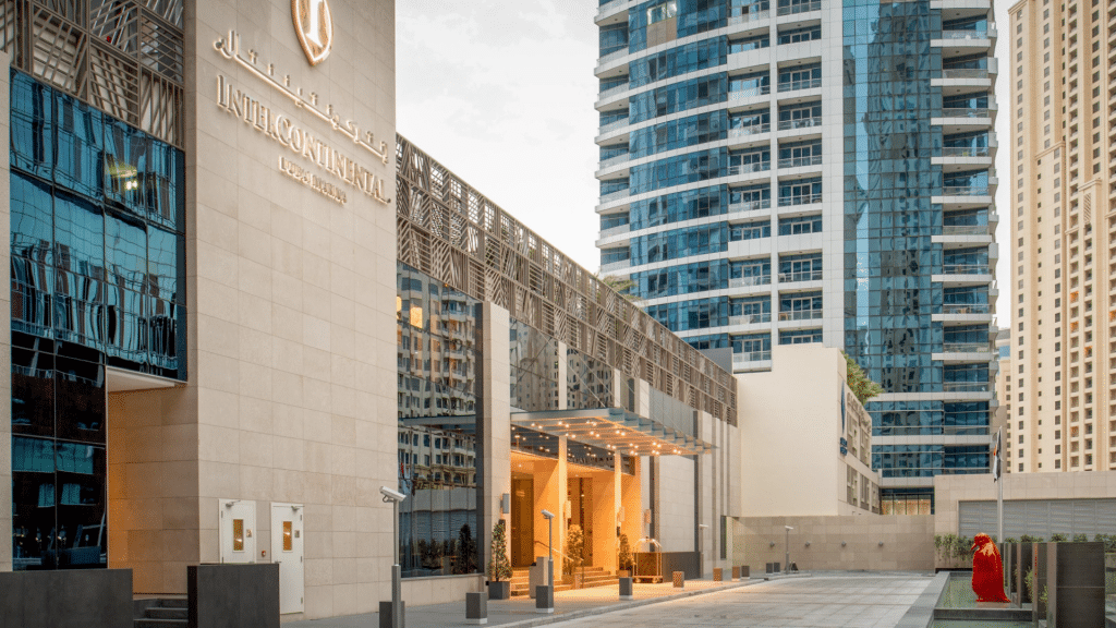 InterContinental Dubai Marina Fassade Hotel