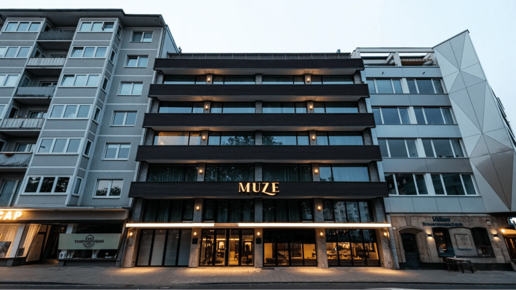 MUZE Hotel Duesseldorf Ansicht