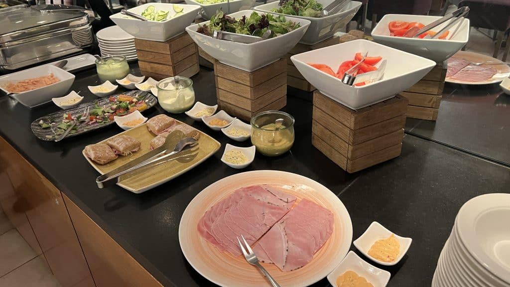 Marriott Wien Club Lounge Buffet