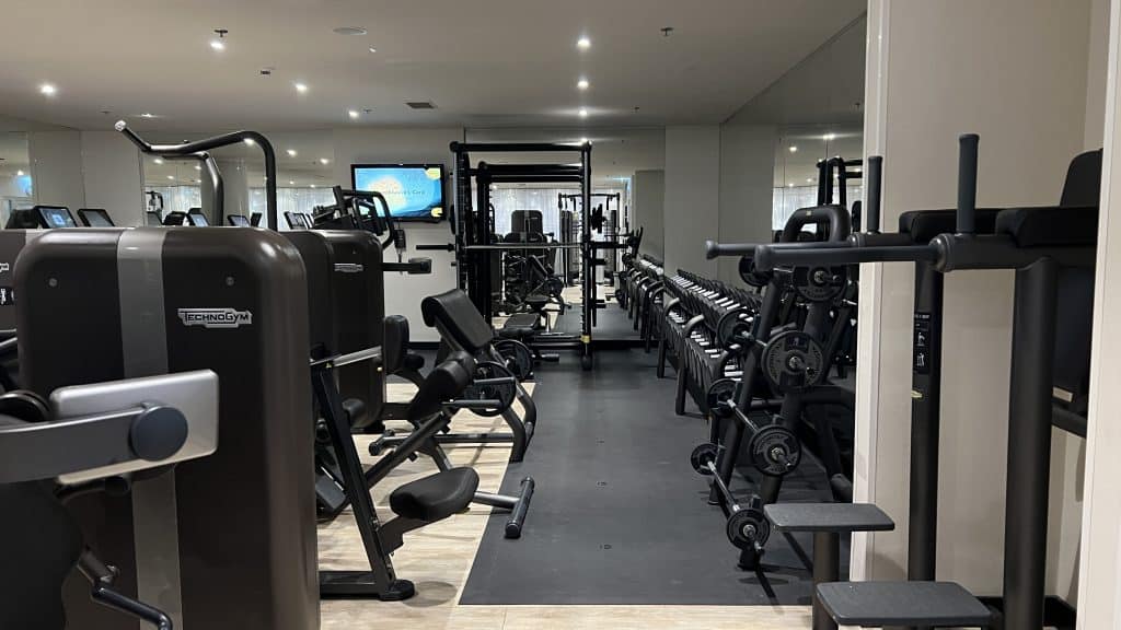 Marriott Wien Fitnessraum 