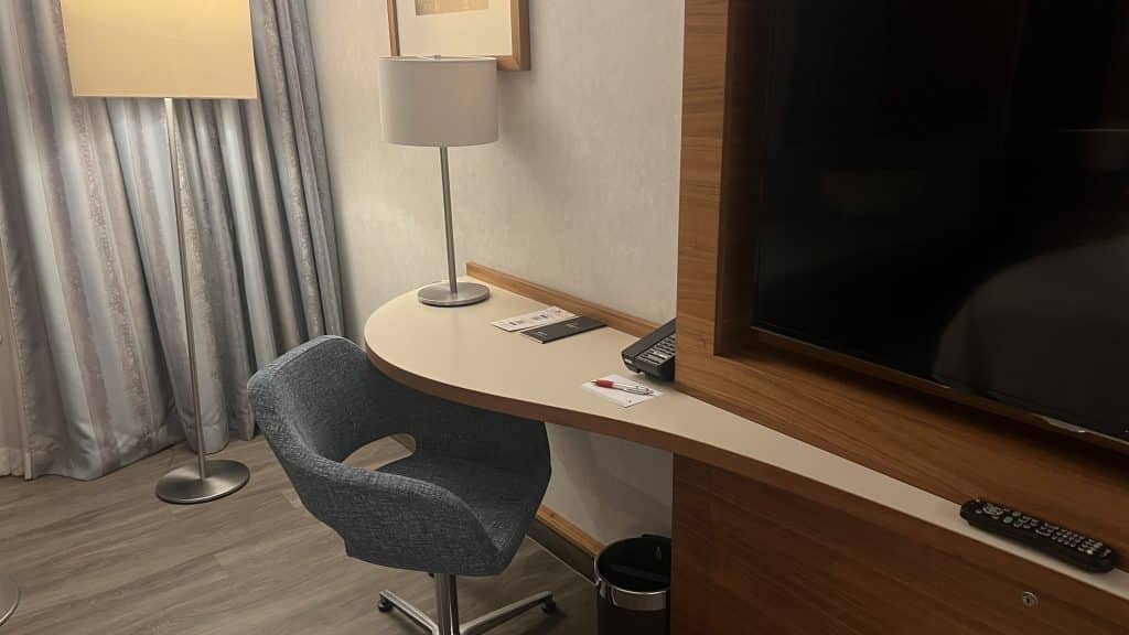 Marriott Wien Zimmer Schreibtisch