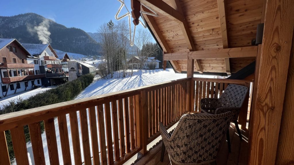 Mondi Chalets Am Grundlsee Balkon