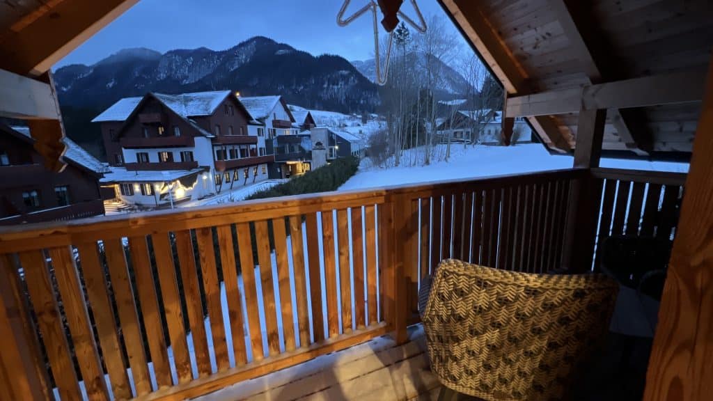 Mondi Chalets Am Grundlsee Chalet Balkon