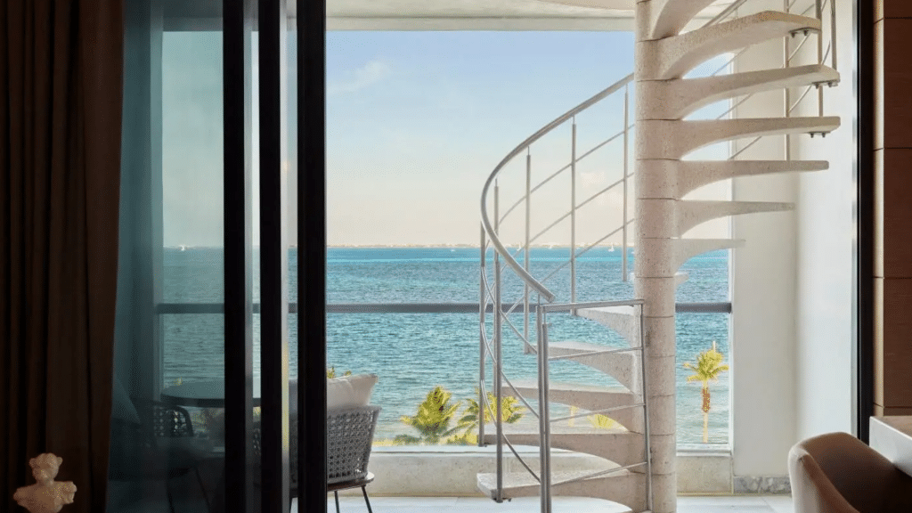 SLS Playa Mujeres Mexiko Suite Meerblick