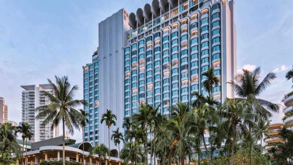 Shangri La Singapur Hotel Fassade