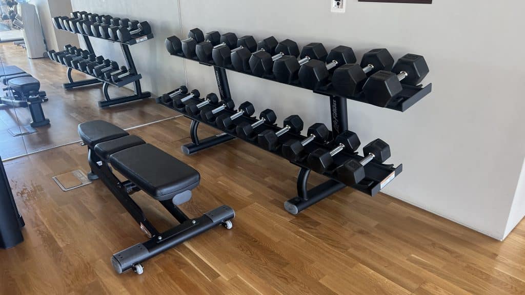 W Costa Navarino Fitnessraum