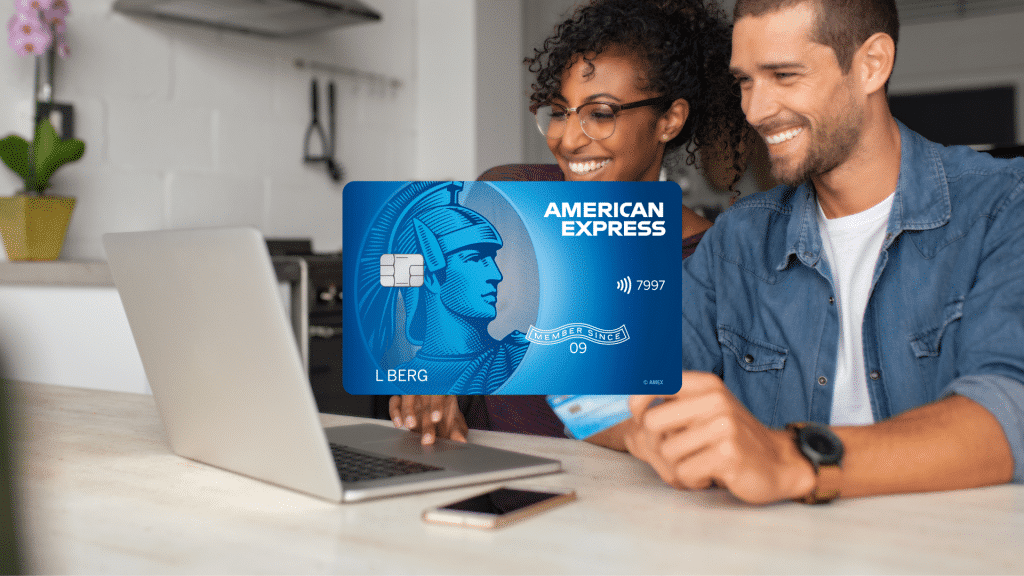 American Express Blue Shopping