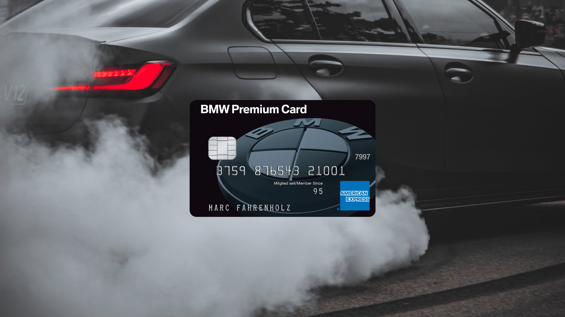 American Express Bmw Carbon Dark