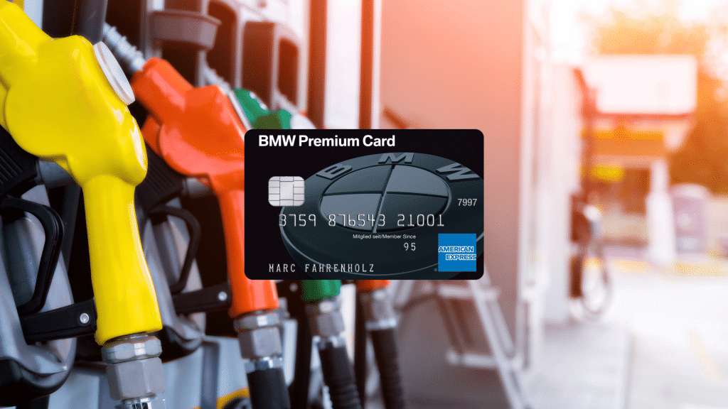 American Express Bmw Carbon Tankstelle