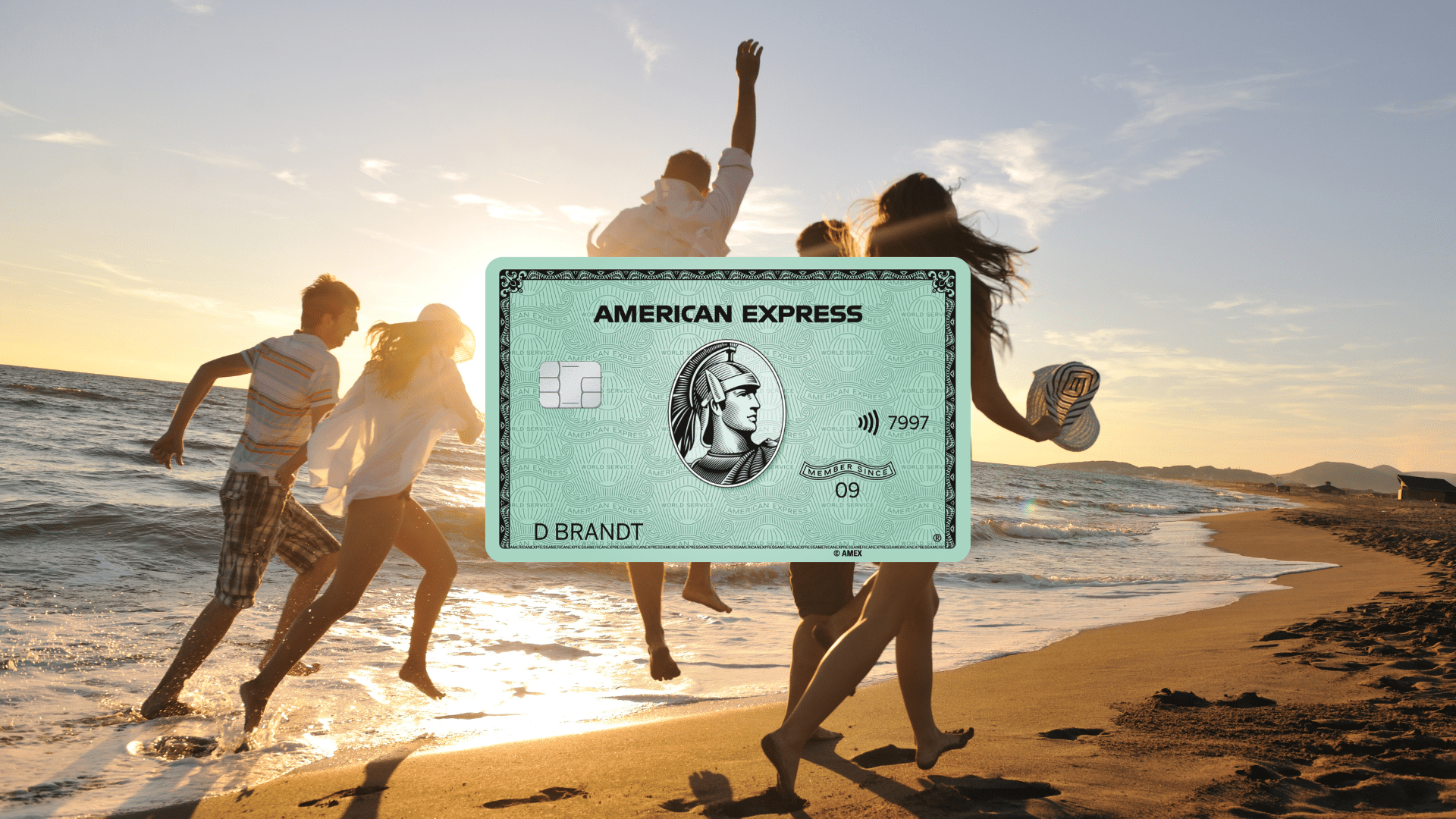 American Express Green Strand