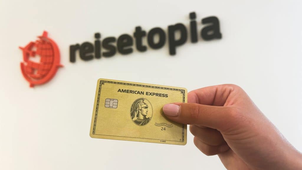 Amex Gold De Quer Reisetopia Logo