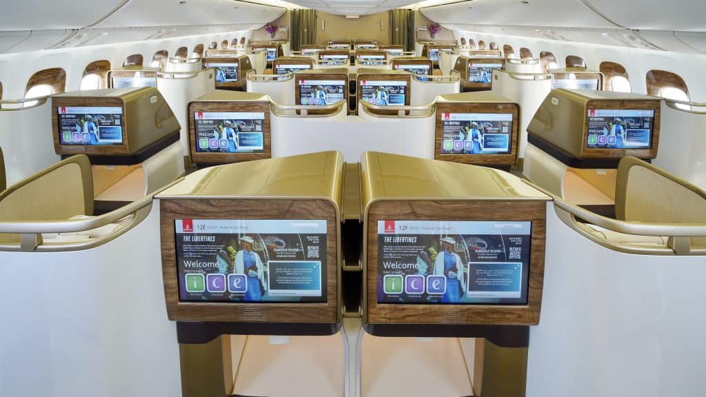 B777 Businessclass Back