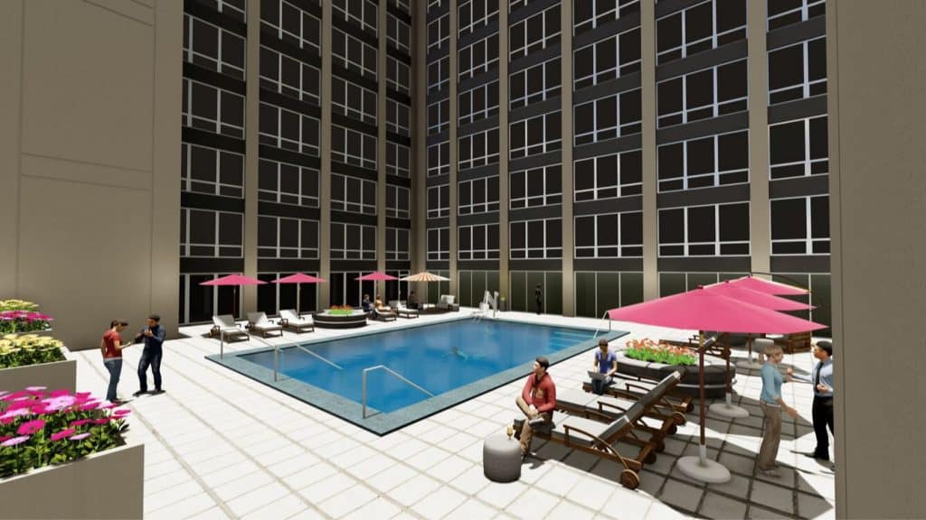 Le Meridien Fort Worth Downtown Pool