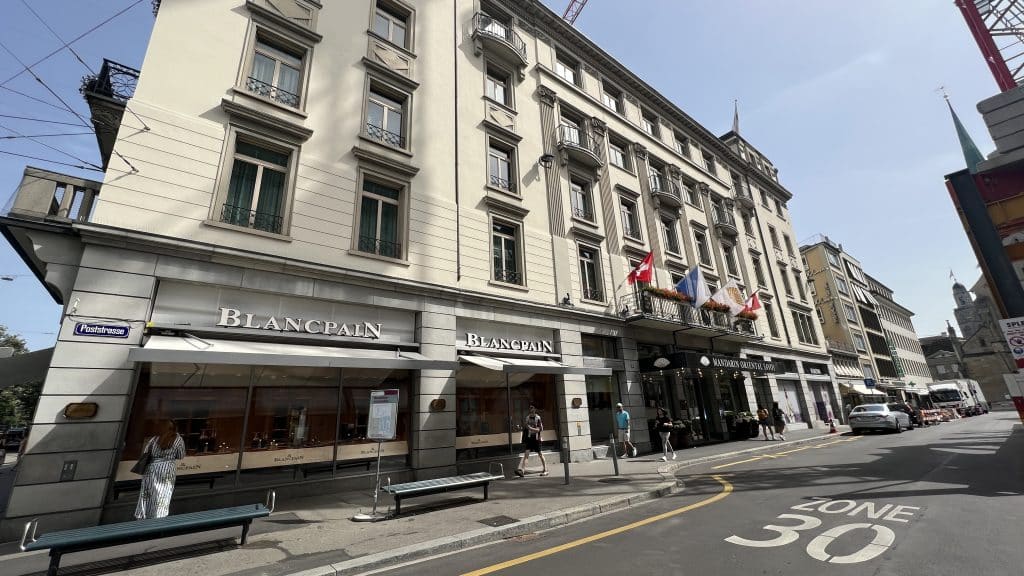 Mandarin Oriental Savoy Zuerich Hotel Von Aussen