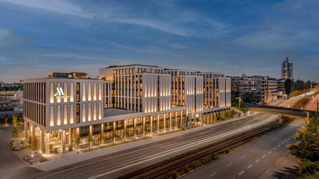 Munich Marriott Hotel City West Fassade