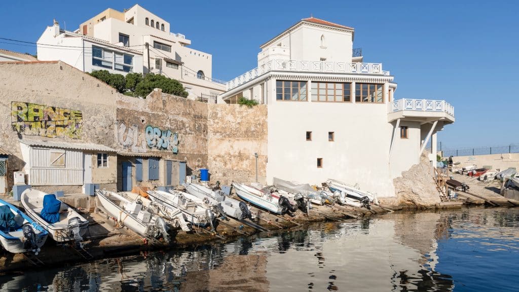 Port Of Malmousque In Marseille