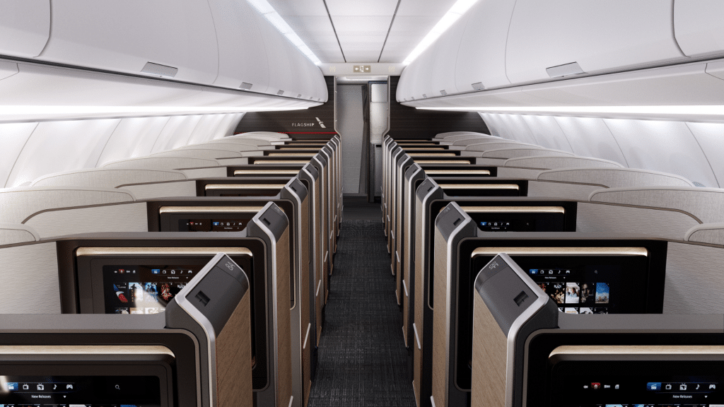 American Airlines A321xlr Business Class