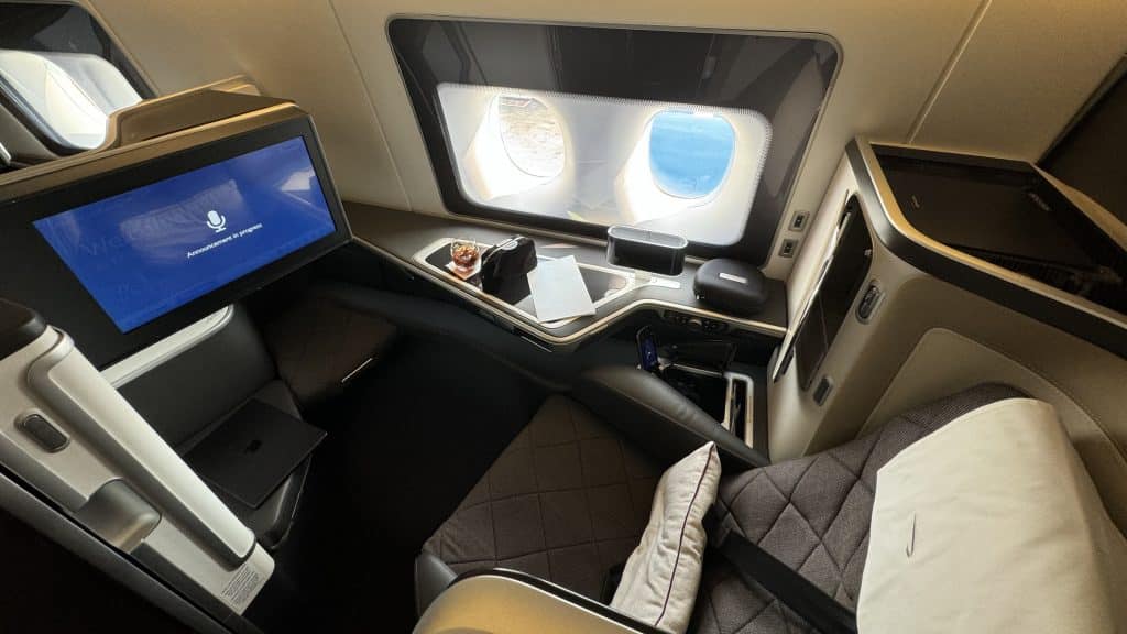 British Airways First Class Boeing 777 Sitz 