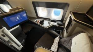 British Airways First Class Boeing 777 Sitz 4