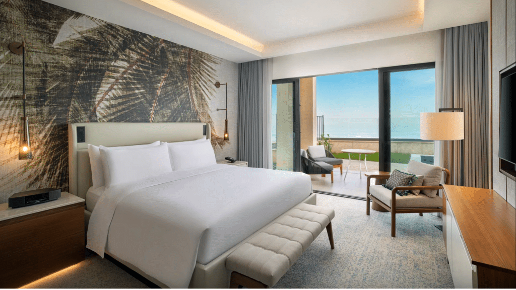 Conrad Rabat Arzana King Deluxe Sea View Zimmer