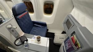 Delta Business Class Boeing 737 Sitz 