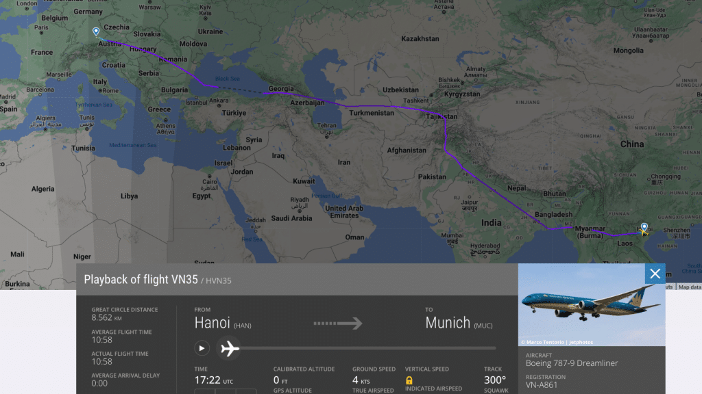 Flightradar VN35