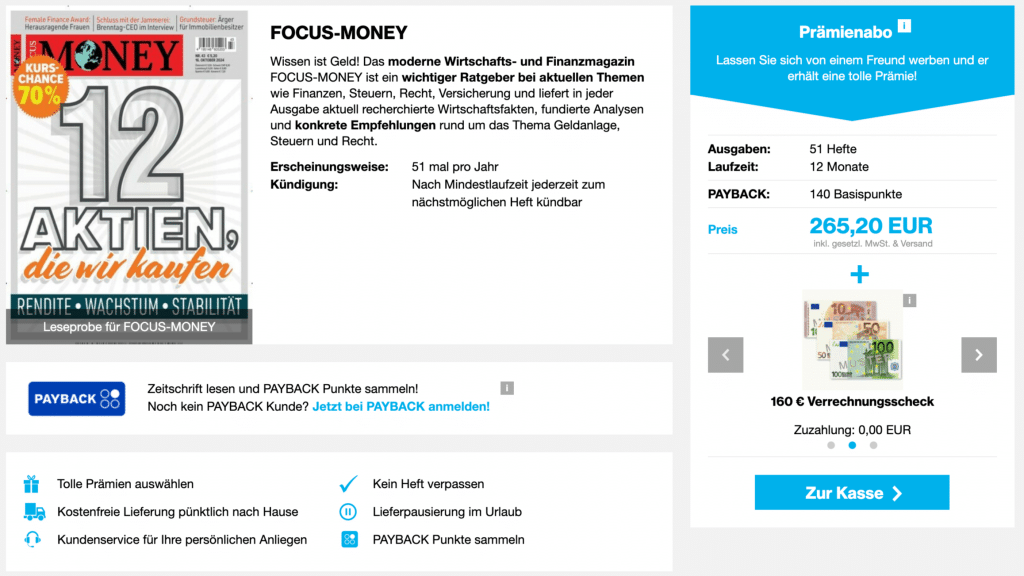 Focus Money Abo Deal Screenshot