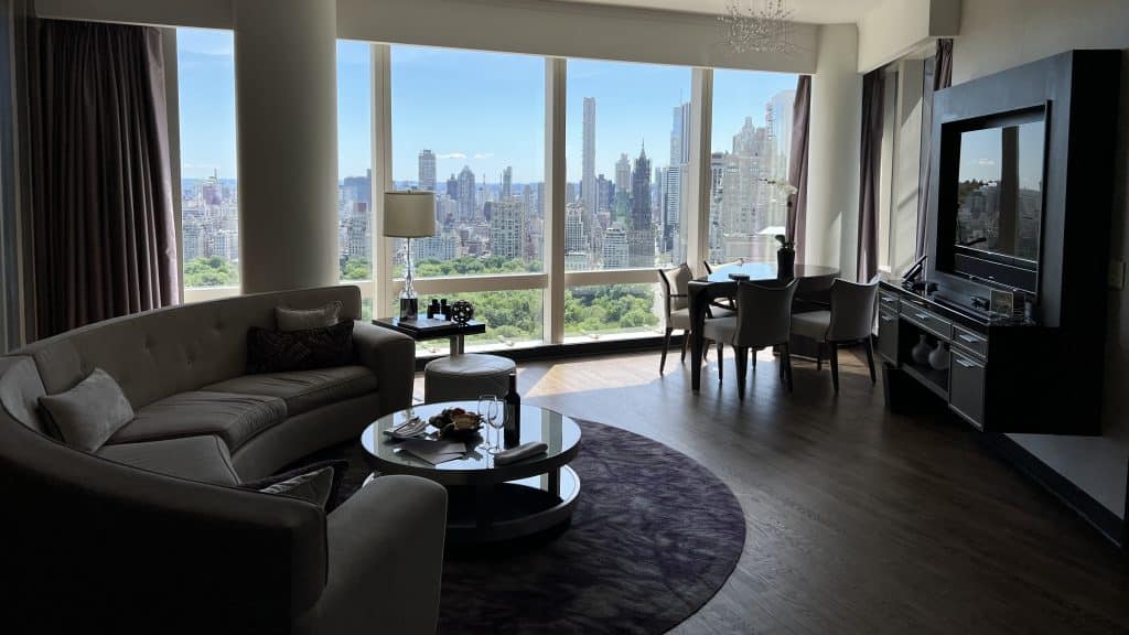 Mandarin Oriental New York Wohnbereich