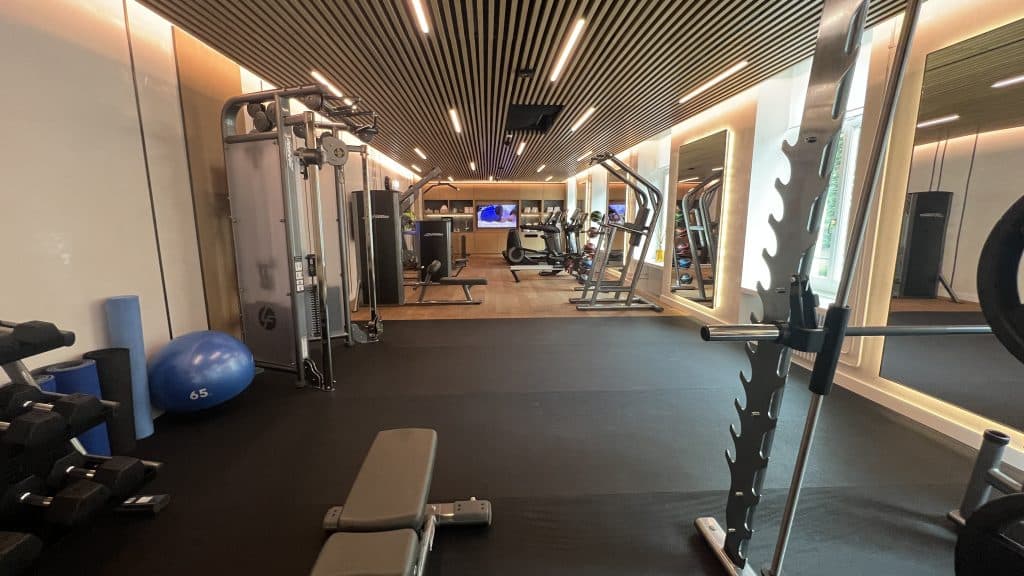 Mandarin Oriental Palace Luzern Fitnessraum