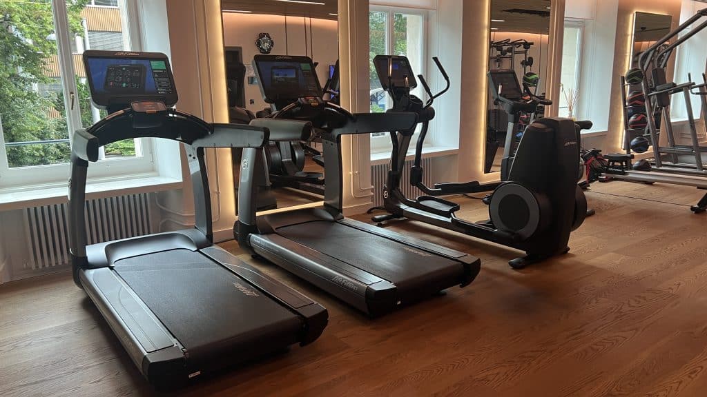 Mandarin Oriental Palace Luzern Fitnessraum 