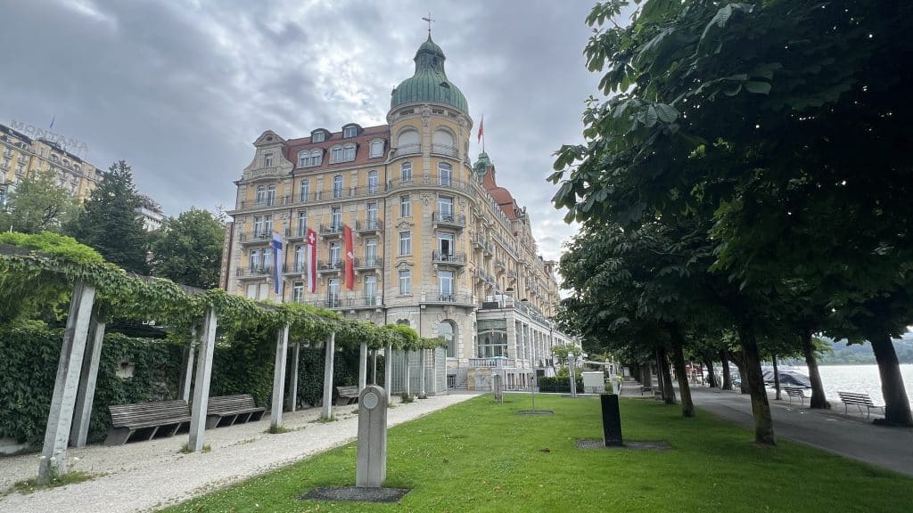 Mandarin Oriental Palace Luzern Hotel Von Aussen