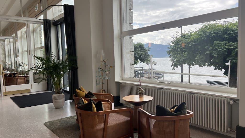 Mandarin Oriental Palace Luzern Restaurant Mit Ausblick