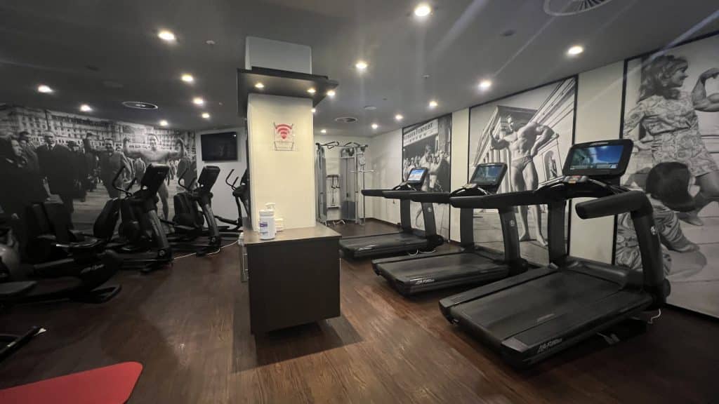 Marriott München Fitnessraum 