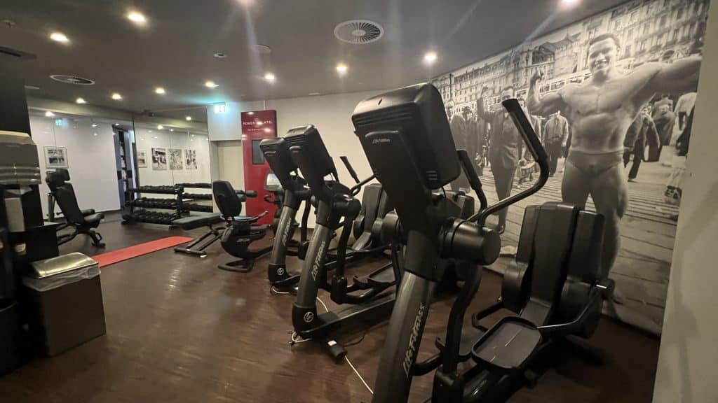 Marriott München Fitnessraum 