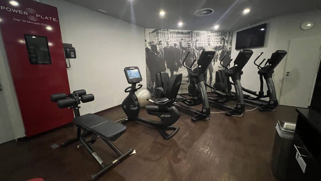 Marriott München Fitnessraum 