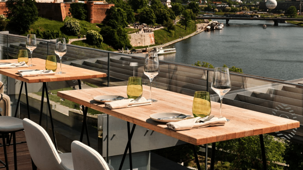 Sheraton Grand Krakow Rooftop Terrace