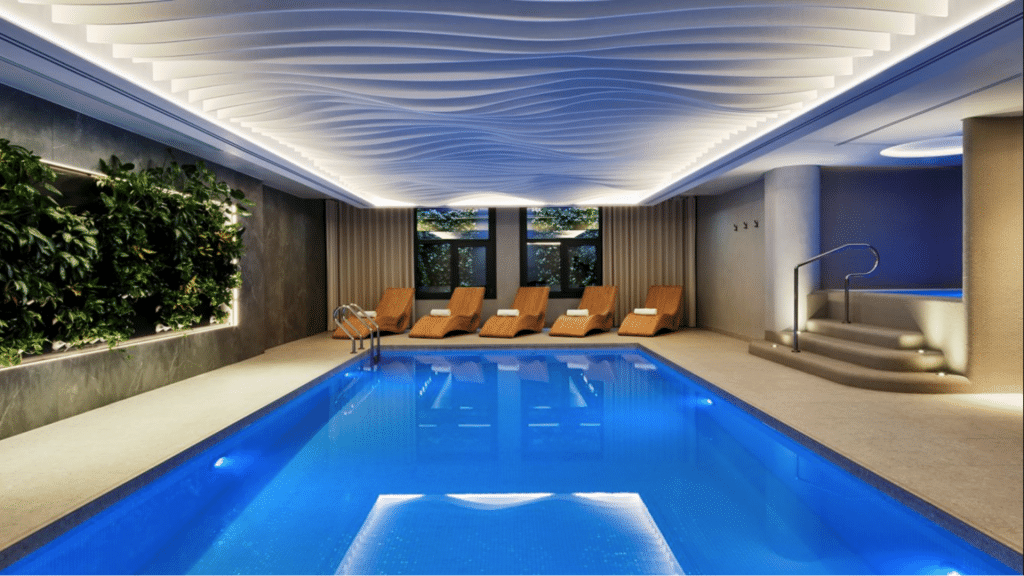 Sheraton Grand Krakow Spa Pool