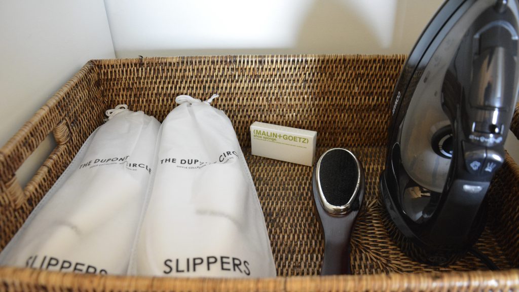 The Dupont Circle Hotel Studio Terrace Suite Slippers 