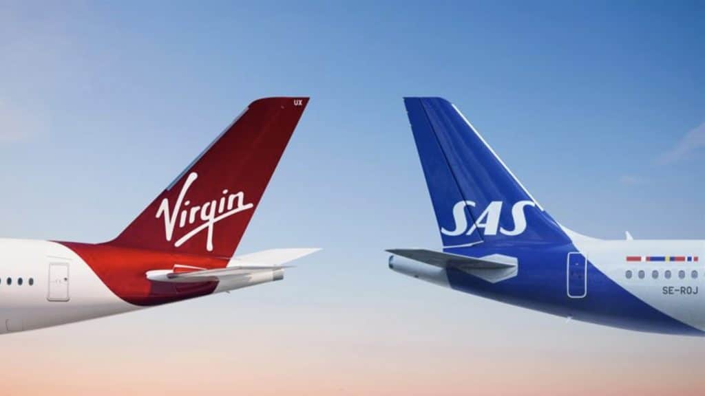 Virgin Atlantic Airways Und SAS Neue Codeshare Partnerschaft 