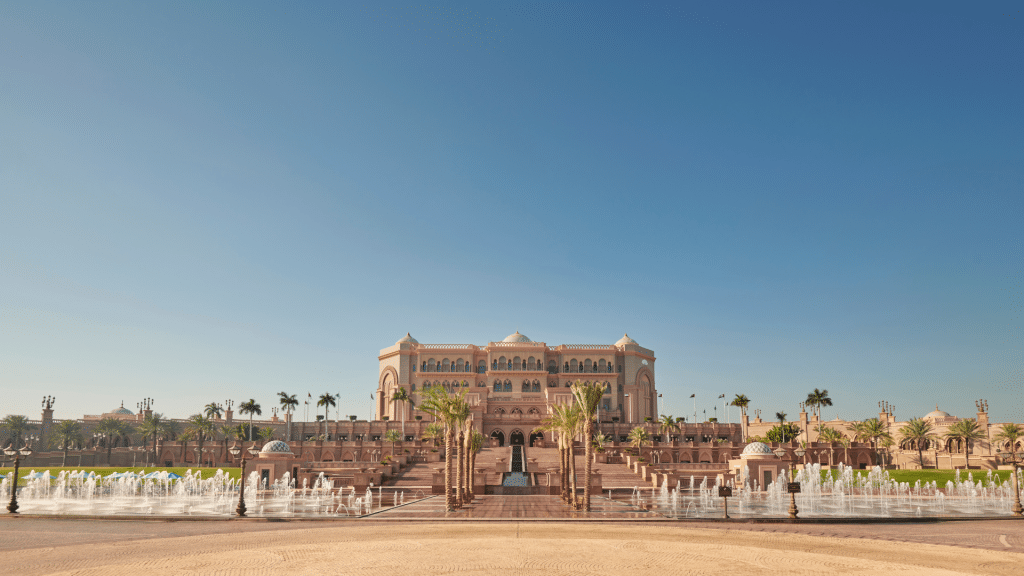 Mandarin Oriental Emirates Palace Hotel Fassade