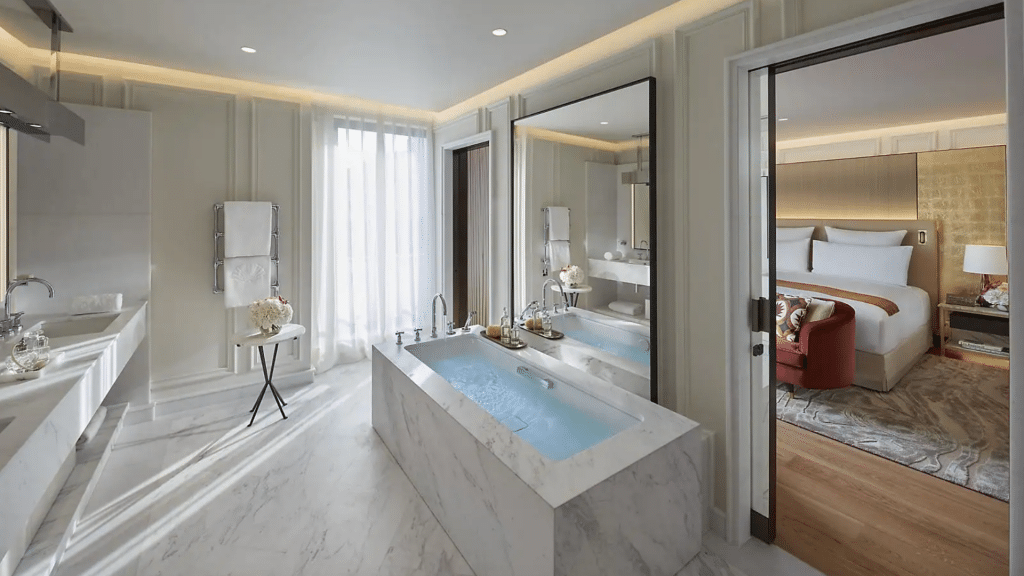 Mandarin Oriental Paris Suite Parisian Apartment Bad