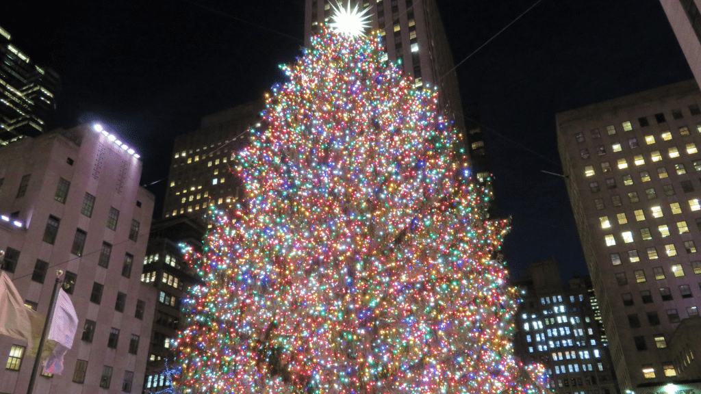 Rockefeller Center Weihnachten New York City