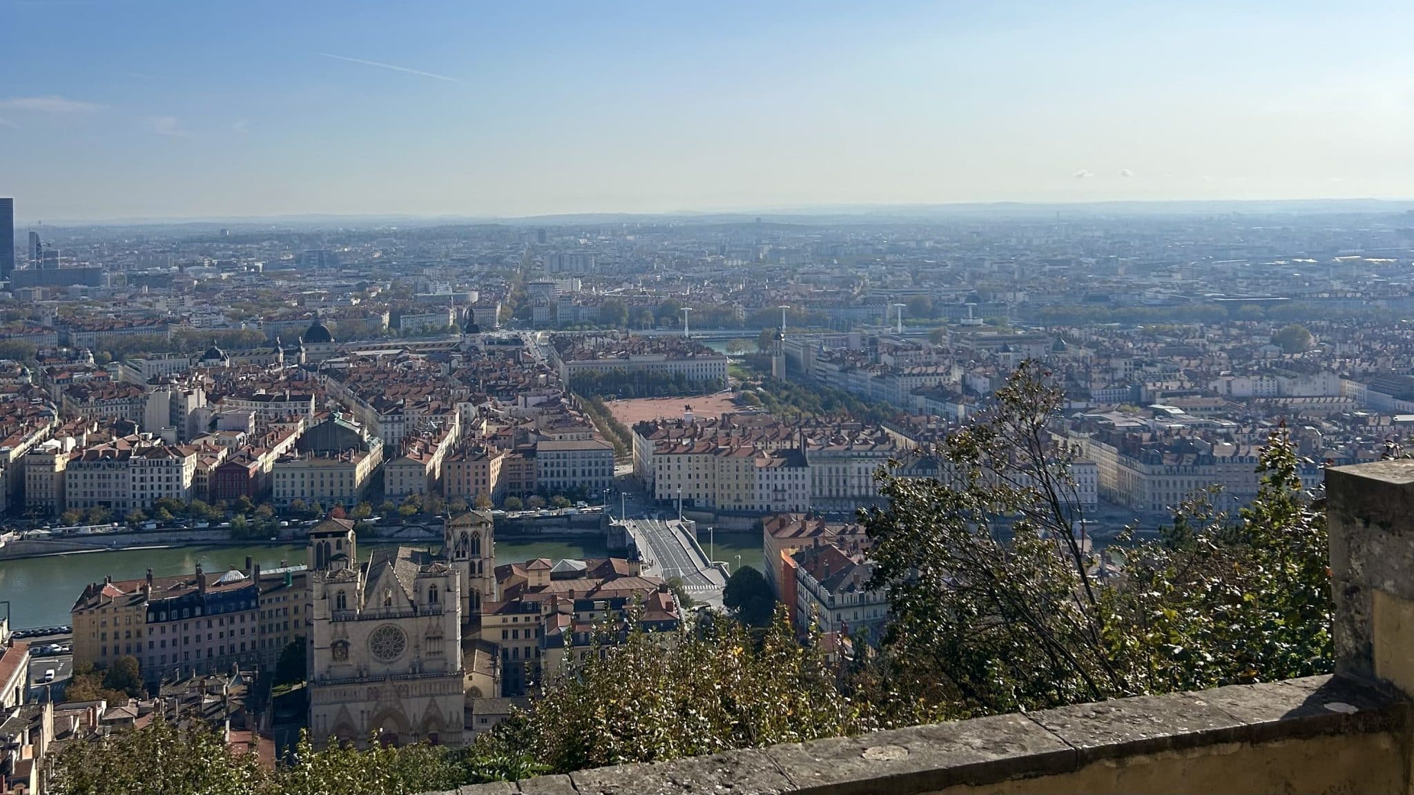 Acelya Reisejahr Lyon Von Oben