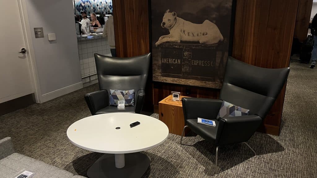 American Express Centurion Lounge Los Angeles Sitzmoeglichkeiten