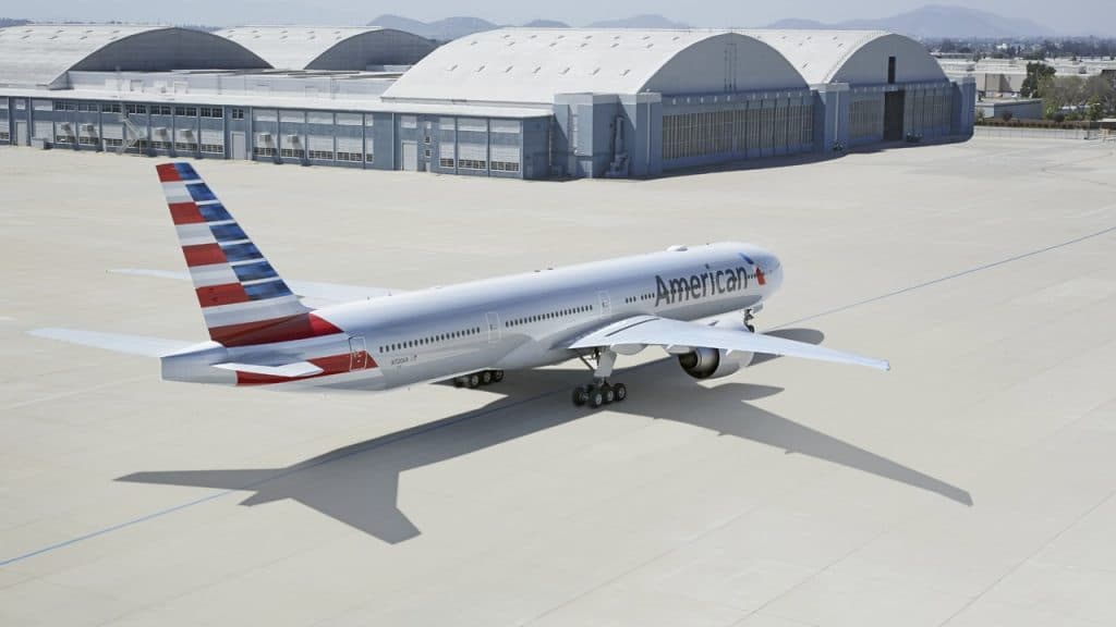 American Airlines Boeing 777-300