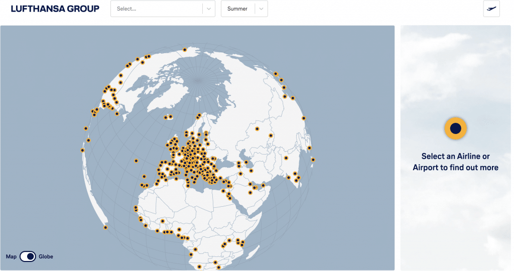 Lufthansa Group Navigator Globus